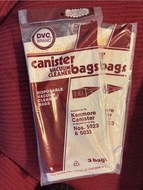 DVC Brand Canister Vacuum Cleaner Bags - kenmore 5023 5033